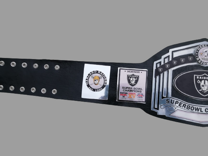 NFL Raiders Championship Replica Belt