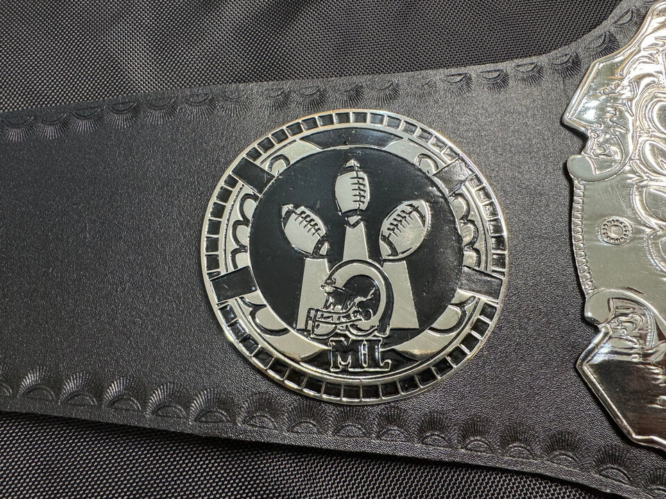 NFL Raiders Championship Wrestling Belt