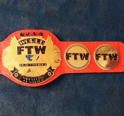 Taz FTW Wrestling Championship Belt