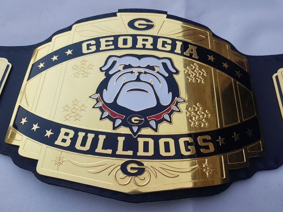 Georgia Bulldogs Wrestling Championship Belt