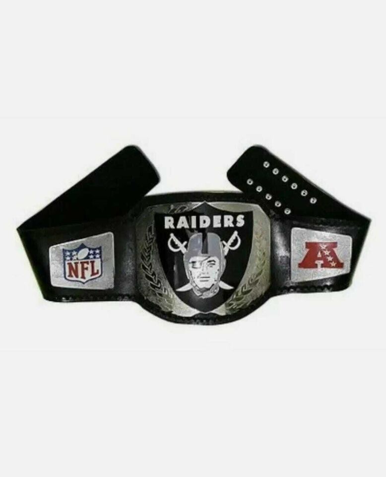 NFL Raiders Championship Belt Adjustable