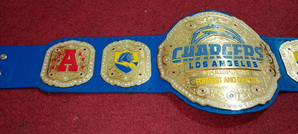 Los Angeles Chargers NFL Championship Belt