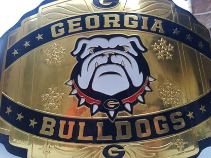 Georgia Bulldogs Wrestling Championship Belt
