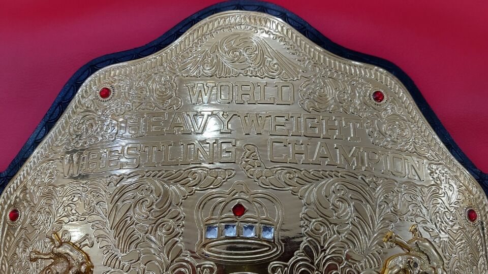 WWE Big Gold World Championship Belt