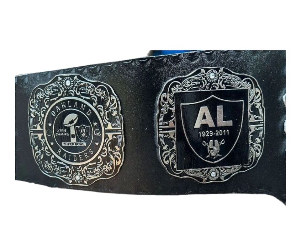 Las Vegas Raiders NFL Championship Belt