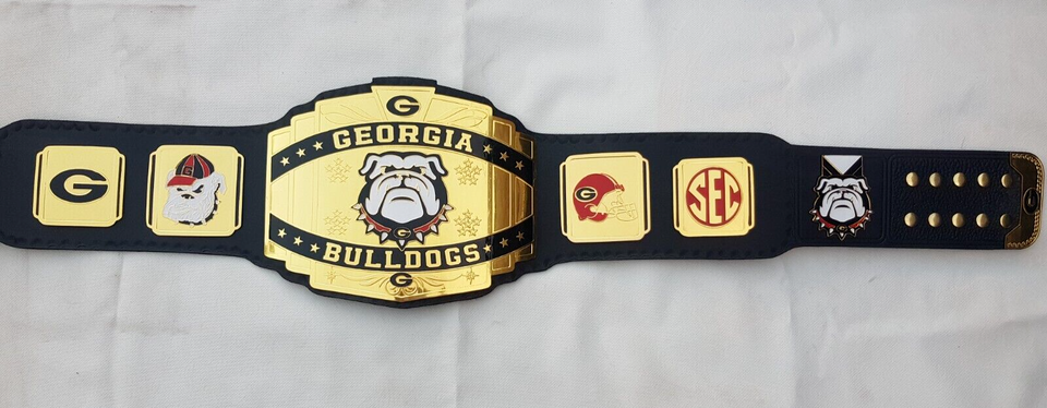 Georgia Bulldogs Wrestling Championship Belt