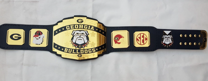 Georgia Bulldogs Wrestling Championship Belt