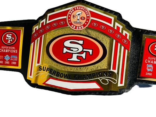 49ers NFL Championship Wrestling Belt
