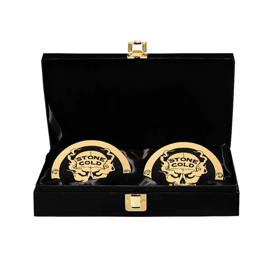 Stone Cold WWE Championship Side Plates