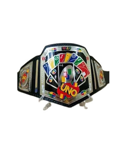 UNO Wrestling Championship Title Belt
