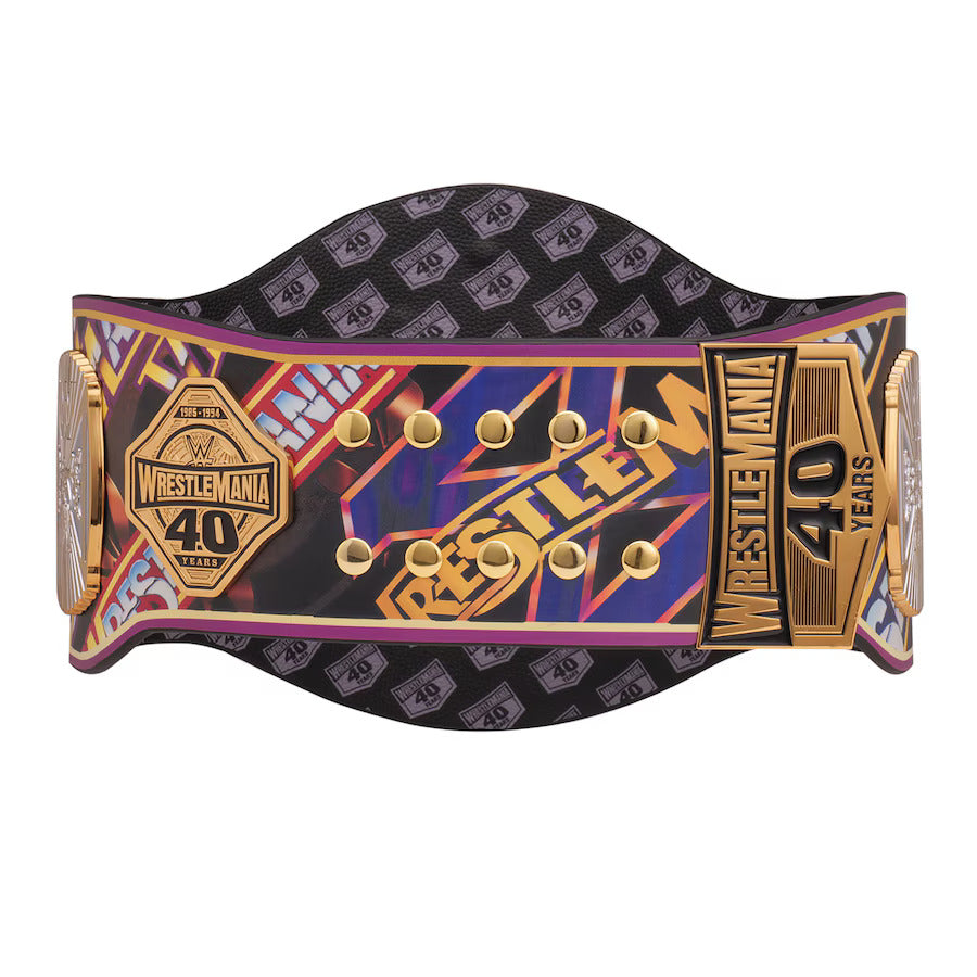 WWE Winged Eagle WrestleMania Belt