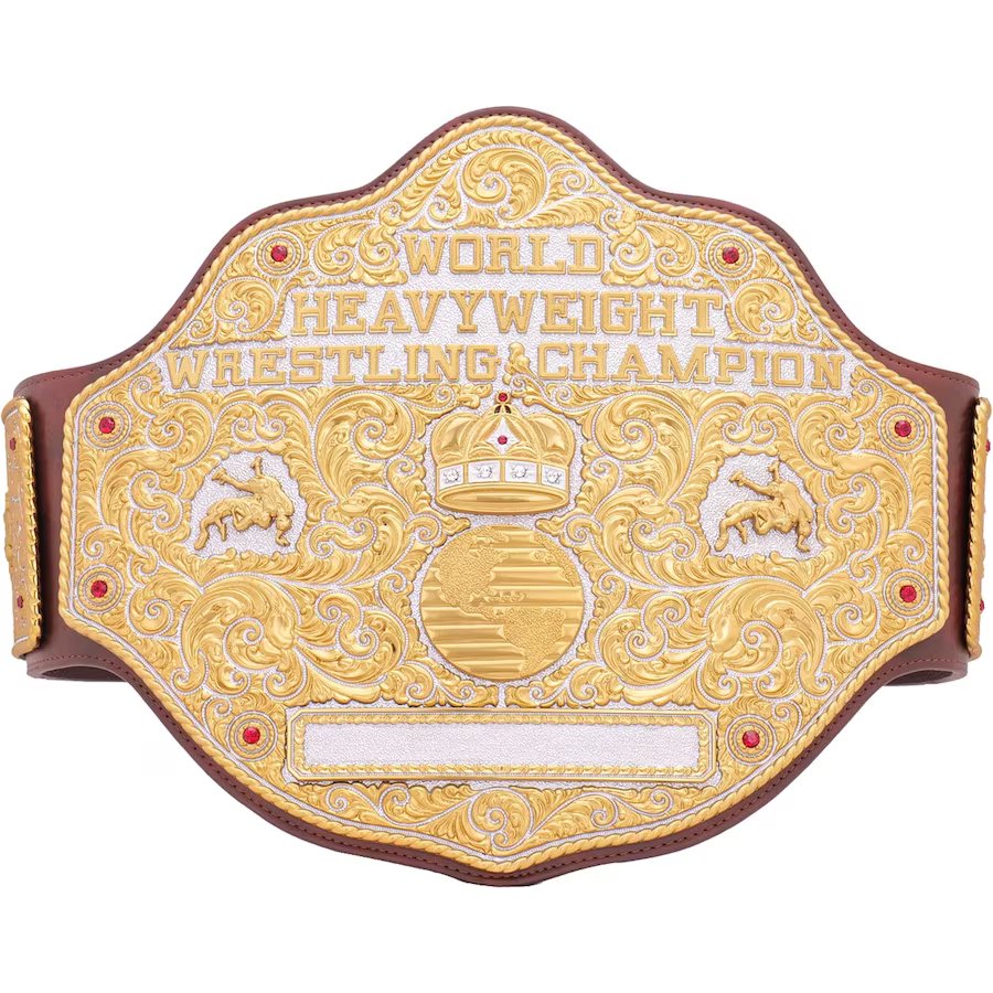 WWE Big Gold World Heavyweight Belt