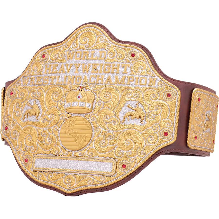 WWE Big Gold World Heavyweight Belt