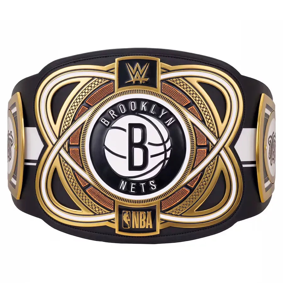 WWE Brooklyn Nets NBA Championship Belt