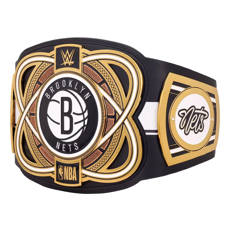 WWE Brooklyn Nets NBA Championship Belt