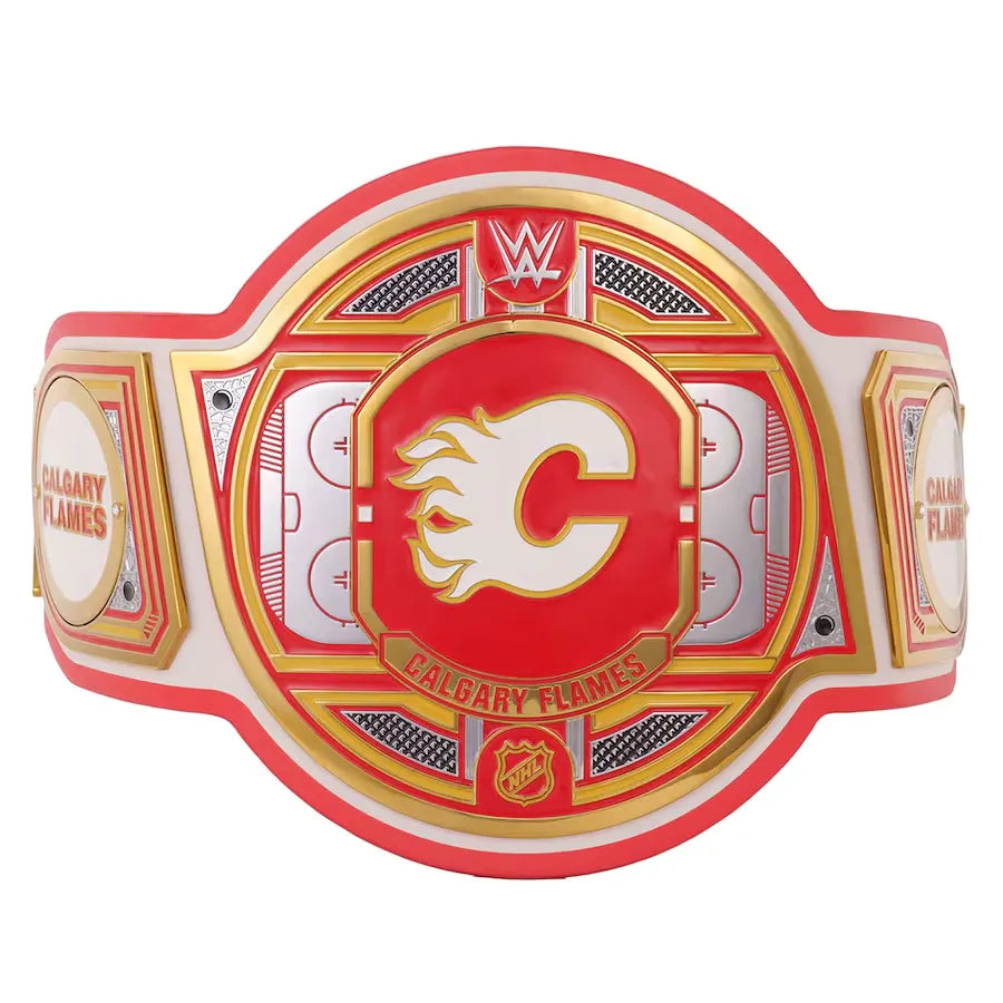 WWE Calgary Flames NHL Championship Belt