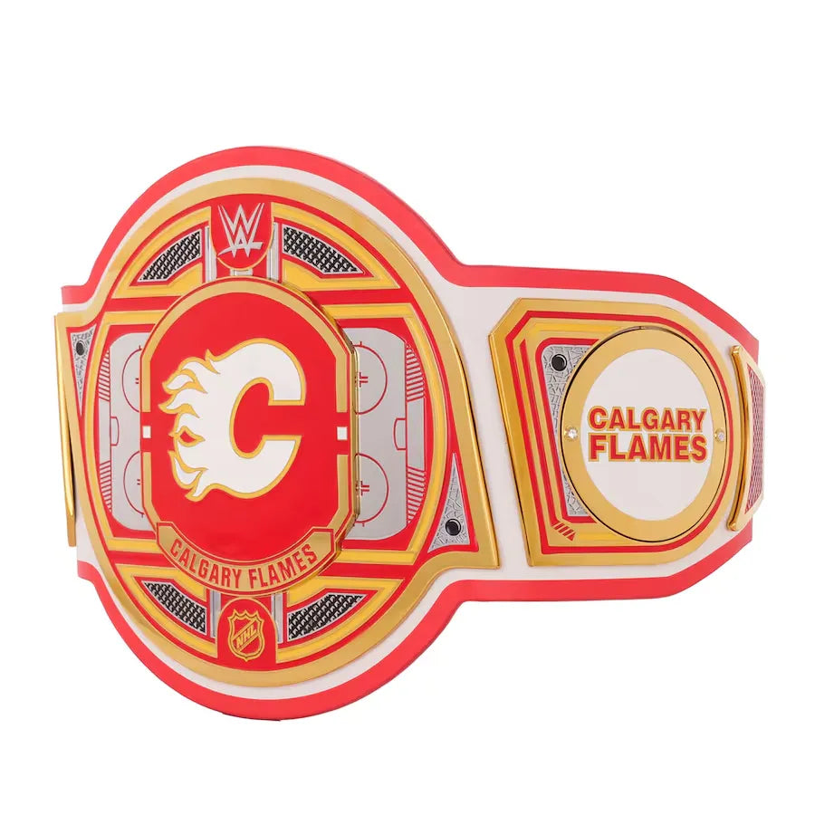 WWE Calgary Flames NHL Championship Belt