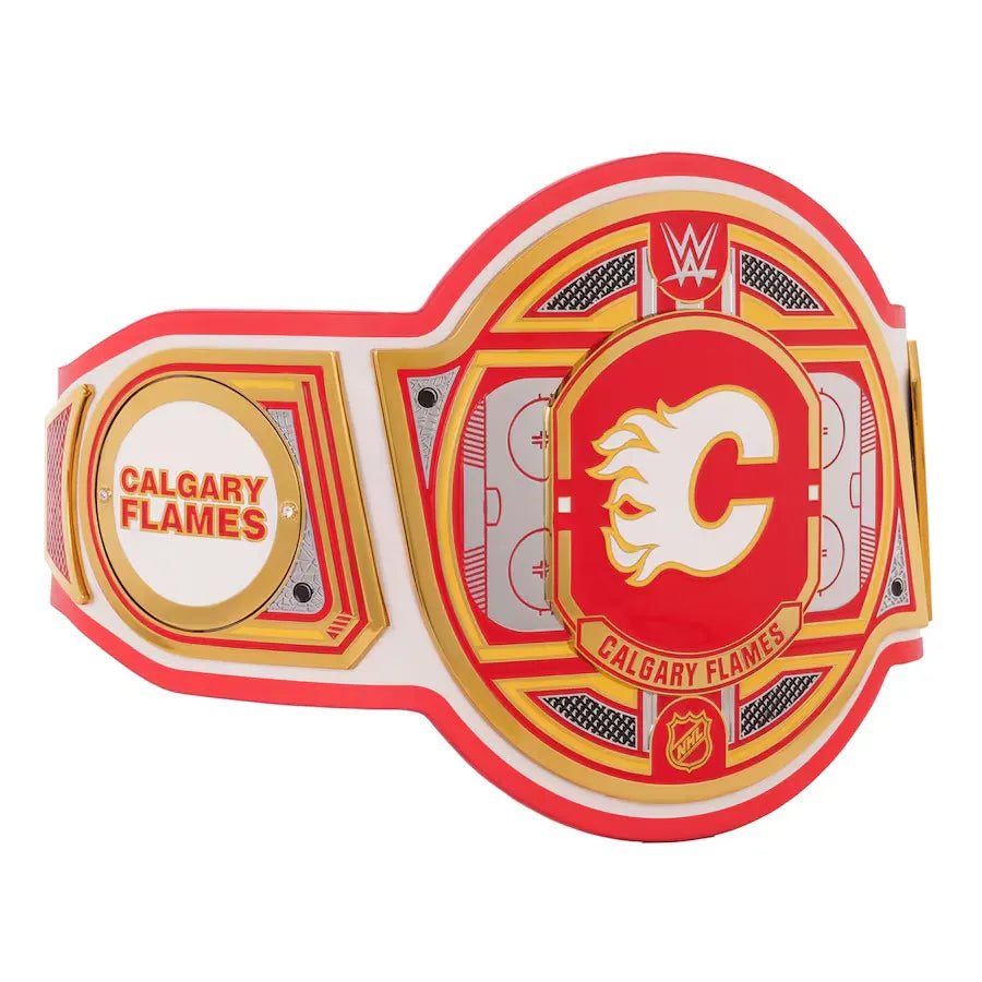 WWE Calgary Flames NHL Championship Belt
