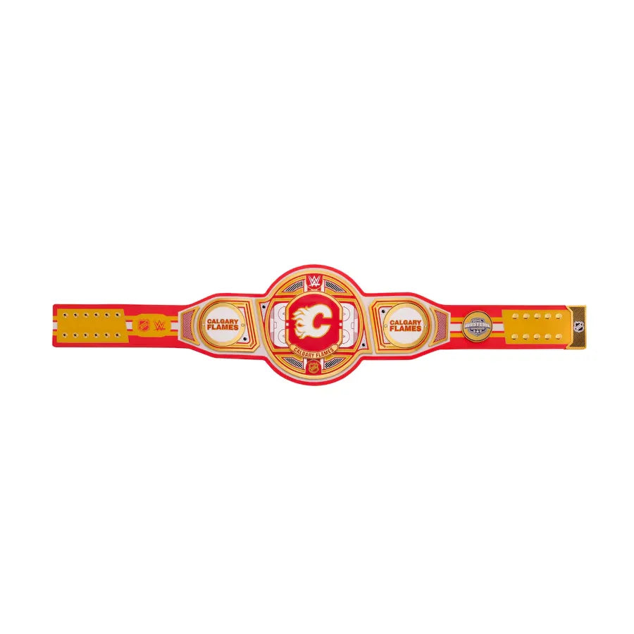 WWE Calgary Flames NHL Championship Belt