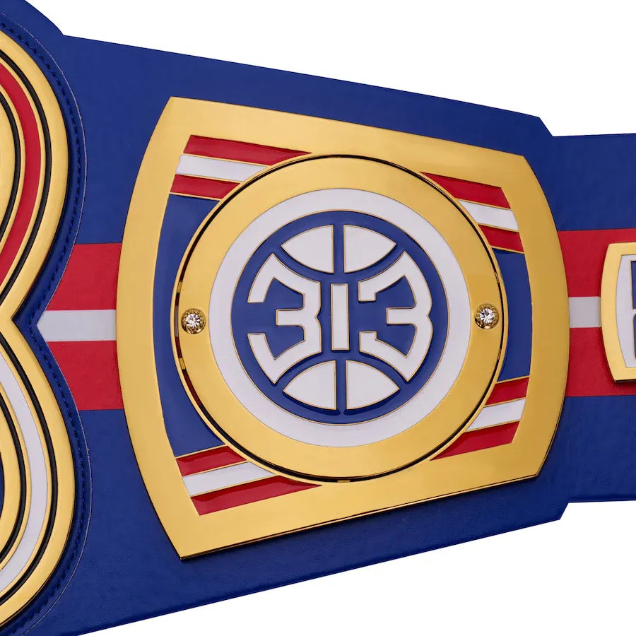 WWE Detroit Pistons NBA Belt