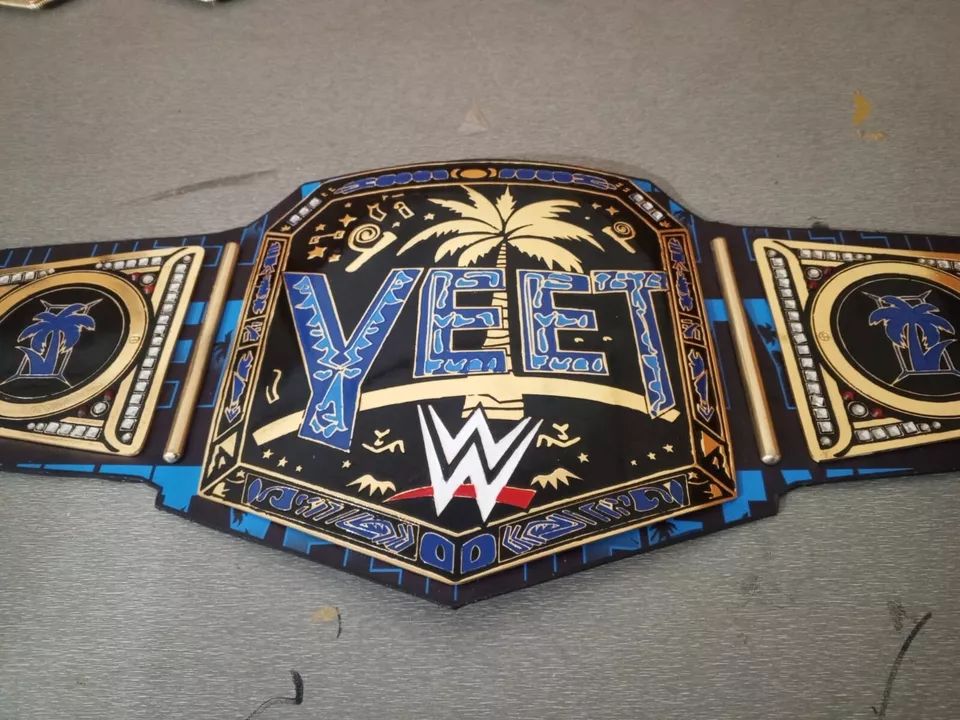 Jey Uso WWE YEET Championship Belt
