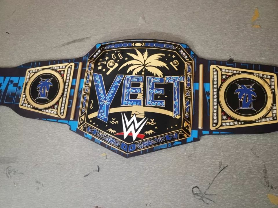 Jey Uso WWE YEET Championship Belt