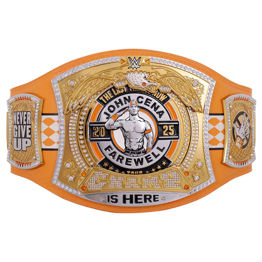 John Cena WWE Spinner Championship Belt