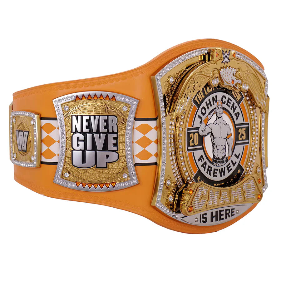 John Cena WWE Spinner Championship Belt