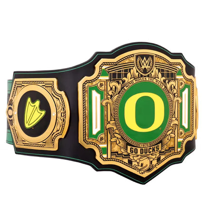 WWE Oregon Ducks Championship Belt