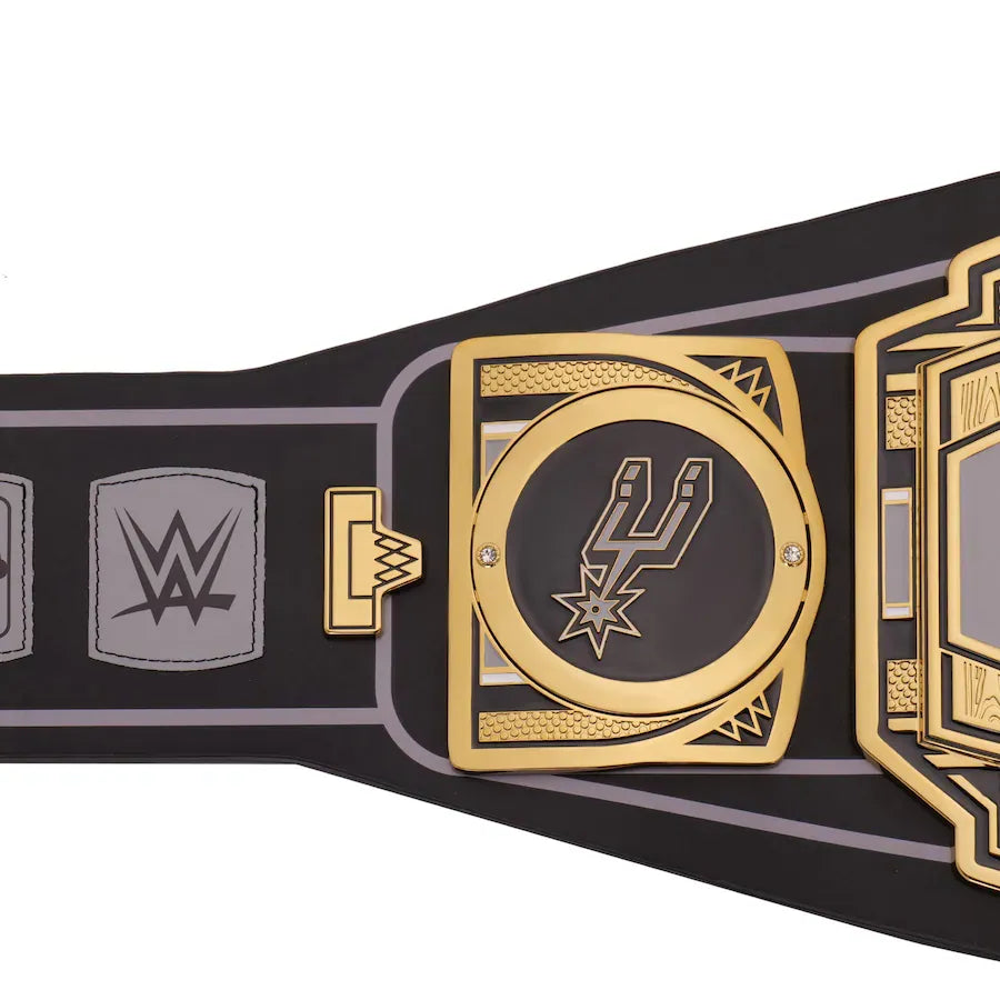 WWE Spurs NBA Championship Belt