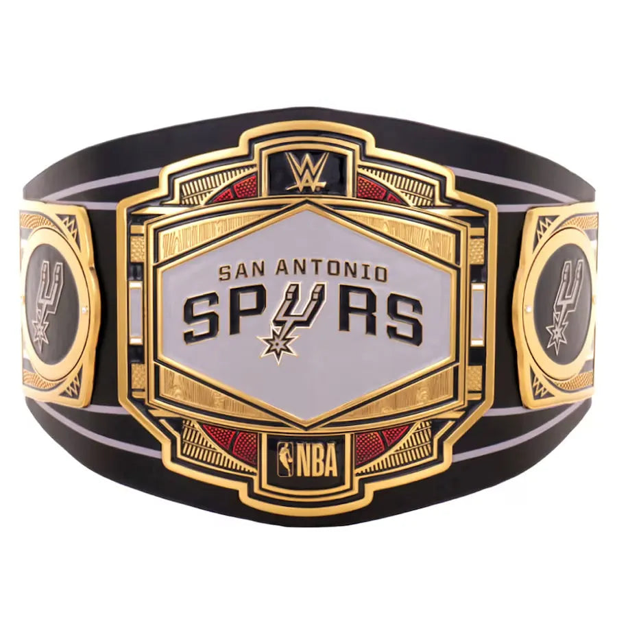 WWE Spurs NBA Championship Belt