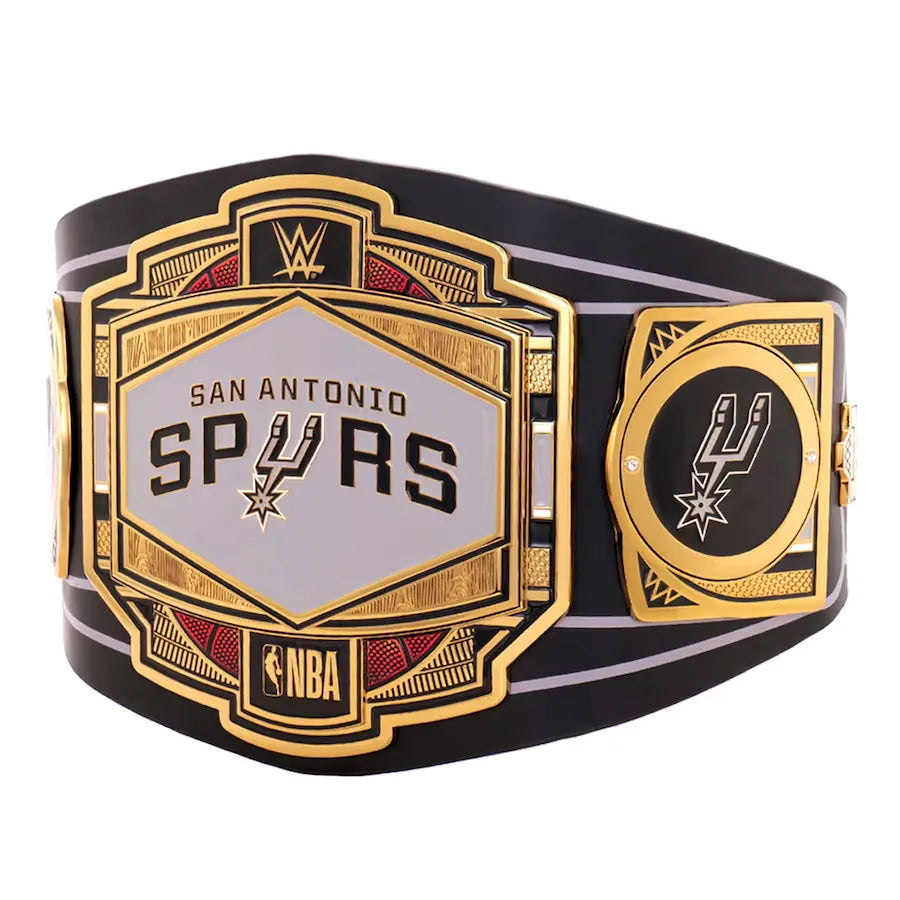 WWE Spurs NBA Championship Belt