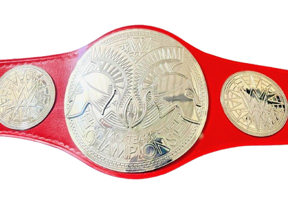 WWE Red Tag Team Belt Replica