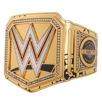 WWE WrestleMania 41 Gold Belt