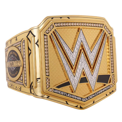 WWE WrestleMania 41 Gold Belt