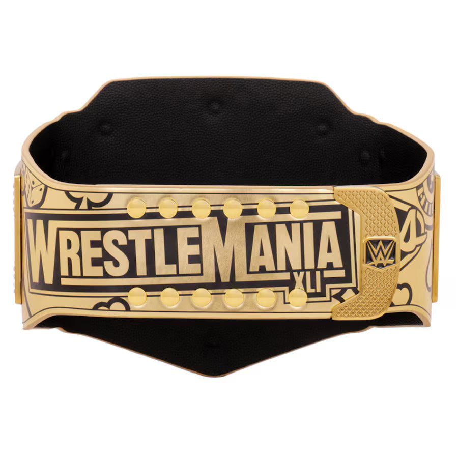 WWE WrestleMania 41 Gold Belt