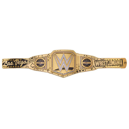 WWE WrestleMania 41 Gold Belt