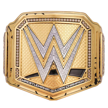 WWE WrestleMania 41 Gold Belt