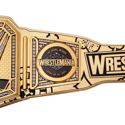 WWE WrestleMania 41 Gold Belt