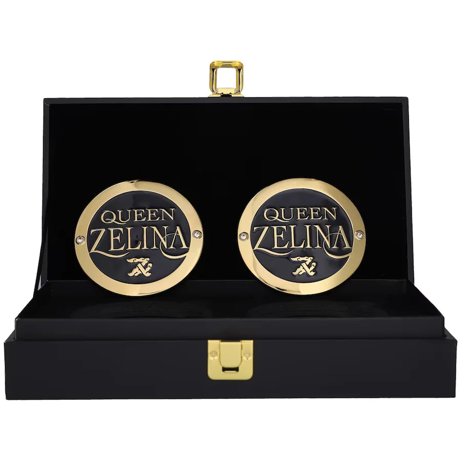 Zelina Vega WWE Championship Plate Set